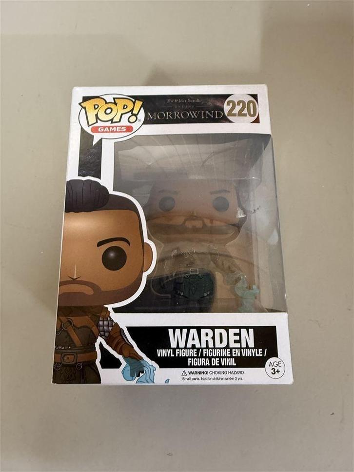Funko pop - the elder scrolls online morrowind - 220 warden, Verzamelen, Poppetjes en Figuurtjes, Zo goed als nieuw, Ophalen of Verzenden