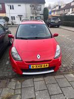 Renault Clio 1.6 16V 82KW Estate AUT 2009 Rood, Auto's, 535 kg, Zwart, 4 cilinders, Particulier