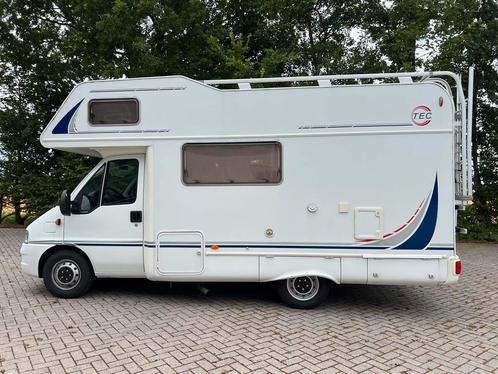 Camper Fiat Ducato Tec, Caravans en Kamperen, Campers, Particulier, tot en met 4, Half-integraal, Fiat, Diesel, 5 tot 6 meter