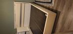 Hoogglans Wit 2 persoons bed. 160×200, Huis en Inrichting, Wit, Tweepersoons, Ophalen of Verzenden, Zo goed als nieuw