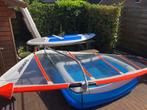 Unifiber 160L windsurfplank compleet, Complete set, 5 tot 7 m², Ophalen of Verzenden, Zo goed als nieuw