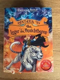 geronimo stilton, fantasia XV, het leger der onzichtbaren, Boeken, Fantasy, Zo goed als nieuw, Ophalen