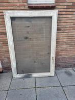 Openslaand kozijn met dubbel glas, Gebruikt, Minder dan 200 cm, Buitendeur, Glas