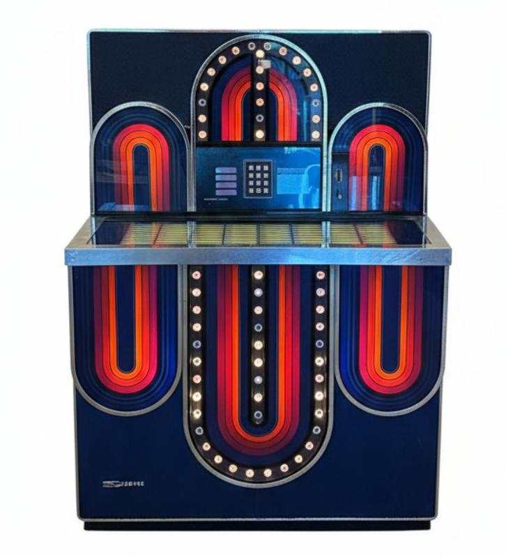 Seeburg Mardi Gras Jukebox – Originele USA klassieker ‘77, Verzamelen, Automaten | Jukeboxen, Gebruikt, Seeburg, 1970 tot heden