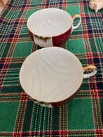 Antieke Versailles porselein bekers op voet, Ophalen of Verzenden