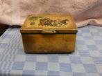 oud theeblik/ voorraaddoos thee/ PickWick thee bewaardoos, Ophalen of Verzenden, Gebruikt, Thee, Pickwick