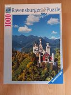 Ravensburger puzzel Neuschwanstein in de Herfst 1000 stukjes, Ophalen of Verzenden, 500 t/m 1500 stukjes, Zo goed als nieuw, Legpuzzel