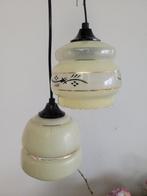 vintage lampenkapje glas, Ophalen of Verzenden