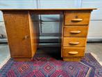 Vintage bureau 120 x 75 x 70 cm kastje en 4 lades, Huis en Inrichting, Bureaus, Gebruikt, Ophalen, Bureau