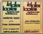 Moderne kunst & Jan Verburg 1973 – Haarlem, Ophalen of Verzenden