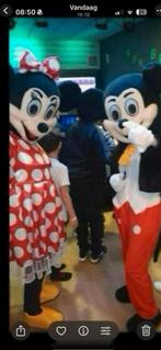 Mascotte Mickey en Minnie te huur inclusief acteur, Ophalen of Verzenden, Zo goed als nieuw, Overige