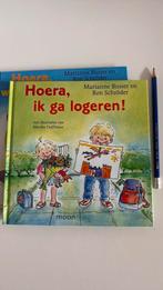 Hoera ik ga logeren - Marianne Busser, Fictie algemeen, Ophalen of Verzenden, Zo goed als nieuw, Voorleesboek