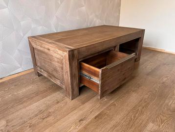Salontafel acaciahout bruin beschikbaar voor biedingen