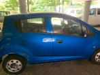 Chevrolet Spark 1.0 Bifuel 2010 Blauw, Auto's, Voorwielaandrijving, 839 kg, 4 cilinders, Blauw