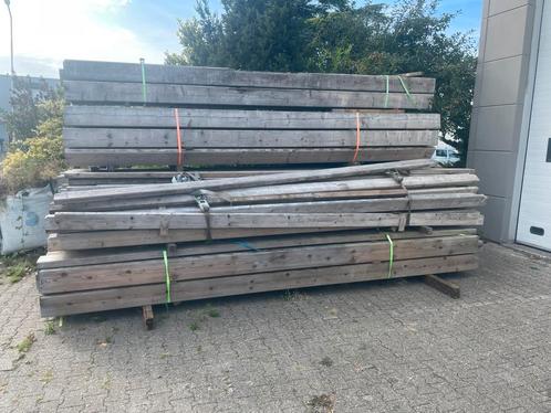 Houten balken, Tuin en Terras, Palen, Balken en Planken, Gebruikt, Balken, 250 cm of meer, Ophalen