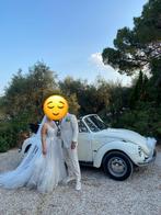 Bruidsjurk maat 38 + Accessoires, Kleding | Dames, Trouwkleding en Trouwaccessoires, Ophalen of Verzenden, Zo goed als nieuw, Wit