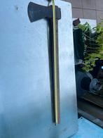 Antieke Bijl met Lange Steel - 80 cm, Ophalen of Verzenden