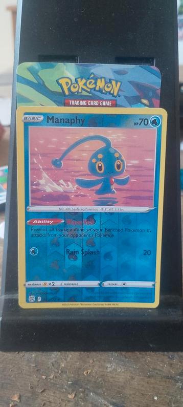 Manaphy reverse holo brilliant stars  beschikbaar voor biedingen