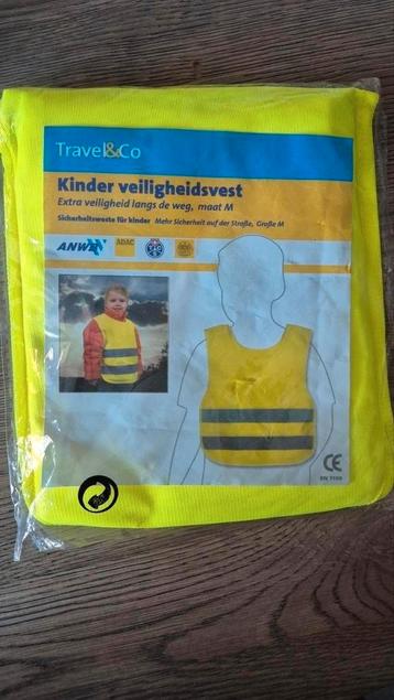 ANWB Auto Veiligheidsvest Kind Maat M kleur Geel  beschikbaar voor biedingen
