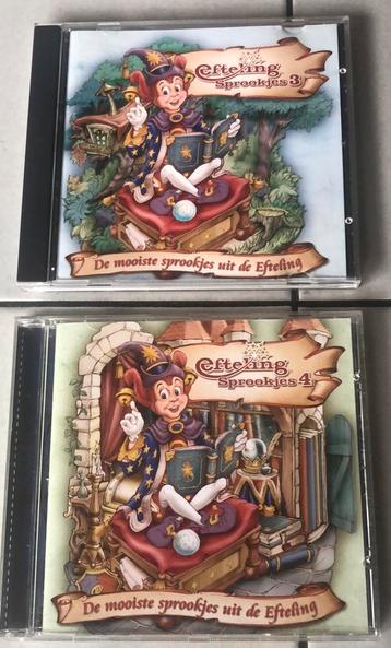 Efteling sprookjes deel 3 en 4 cd’s zgan beschikbaar voor biedingen