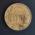 Foutdruk Foutslag Duitsland 2002 €0,10 eurocent, Ophalen of Verzenden, Duitsland, 10 cent, Losse munt