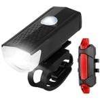 Fietsverlichting USB oplaadbaar - Voorlicht & Achterlicht, Verlichtingsset, Verzenden, Nieuw, Oplaadbaar