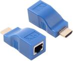 HDMI naar RJ45 Extender Adapter Verzend bereik: 30 meter, Ophalen of Verzenden, Nieuw