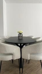 Karwei Eden eetkamerstoelen, Huis en Inrichting, Stoelen, Ophalen, Wit, Zo goed als nieuw, Vijf, Zes of meer stoelen