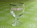 Chimay trappist bierglas op voet, Ophalen of Verzenden, Zo goed als nieuw, Glas of Glazen, Overige merken