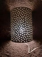 Wandlamp wit, Huis en Inrichting, Lampen | Wandlampen, Ophalen of Verzenden, Zo goed als nieuw