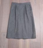 100% scheerwol; grijze nette lange rok; maat 42, Kleding | Dames, Maat 42/44 (L), Ophalen of Verzenden, Miss Raphaela, Grijs