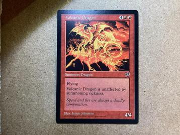 1x Volcanic Dragon (Near Mint) beschikbaar voor biedingen