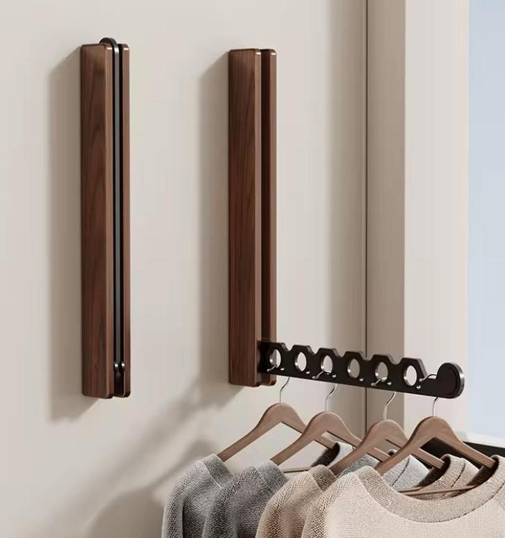 Opvouwbare houten kleerhanger, garderobe (NIEUW), Huis en Inrichting, Kasten | Kledingkasten, Nieuw, Minder dan 100 cm, 50 tot 100 cm