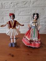 Klederdrachtpoppen 2 echtparen 2 euro per paar, Ophalen of Verzenden, Zo goed als nieuw
