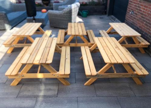 kinder picknicktafel (nog 5 stuks op voorraad), Huis en Inrichting, Woonaccessoires | Wandplanken en Boekenplanken, Zo goed als nieuw