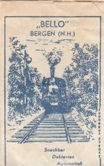 Bello Bergen - stoomlocomotief stoomtrein snackbar dakterras, Verzamelen, Ophalen of Verzenden