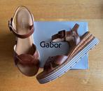 NIEUW: Gabor comfort sandalen - cognag / camel maat 41 (7.5), Bruin, Verzenden, Gabor, Nieuw