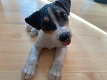 Jack Russel Beeld - Mooi Merk - 27x17cm beschikbaar voor biedingen