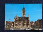 Oude ansichtkaart van het stadhuis van Middelburg, Verzamelen, Ansichtkaarten | Nederland, Ophalen of Verzenden, 1960 tot 1980