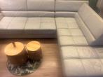 Gratis Witte Leren Hoekbank Belfor, 250 tot 300 cm, Gebruikt, Hoekbank, Leer