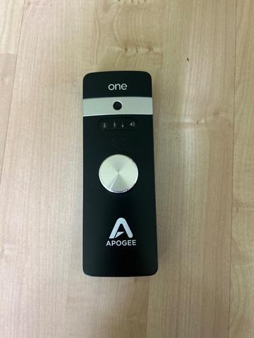 Apogee one audio interface beschikbaar voor biedingen