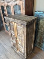 Antiek Houten Kastje met Deuren - Uniek & Sfeervol Meubelstu, Ophalen