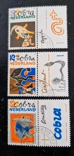 Nederland 1988 - nvph 1408-1410 - kunstbeweging Cobra, Verzenden, Na 1940, Gestempeld