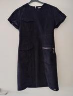 suede jurk Josh V 36, Kleding | Dames, Jurken, Verzenden, Zwart, Zo goed als nieuw, Maat 36 (S)
