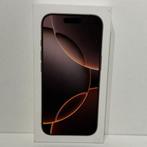 iPhone 16 Pro 128GB Desert Titanium Nieuw in Seal, IPhone 16 Pro, 128 GB, Zwart, Nieuw