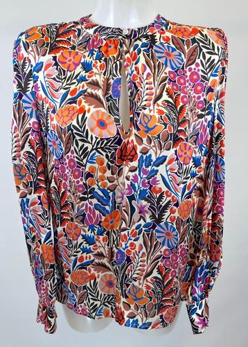 DEA KUDIBAL bloemen zijde silk top  Maat M/L beschikbaar voor biedingen