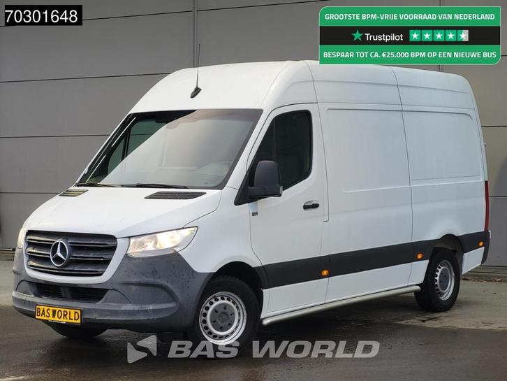 Mercedes Sprinter 316 CDI Automaat L2H2 160PK Airco Cruise W, Auto's, Bestelauto's, Bedrijf, Te koop, Airconditioning, Centrale vergrendeling