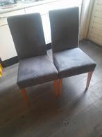 Eetkamerstoelen, Huis en Inrichting, Stoelen, Ophalen, Gebruikt, Vijf, Zes of meer stoelen, Stof