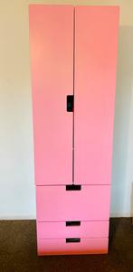 IKEA kinderkledingkast, type STUVA, roze, Huis en Inrichting, Kasten | Kledingkasten, Ophalen, 50 tot 100 cm, Zo goed als nieuw