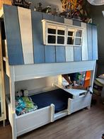 Stoer kinder bed met speelhut.70x160 cm, Ophalen, Gebruikt, 70 tot 85 cm, 140 tot 160 cm